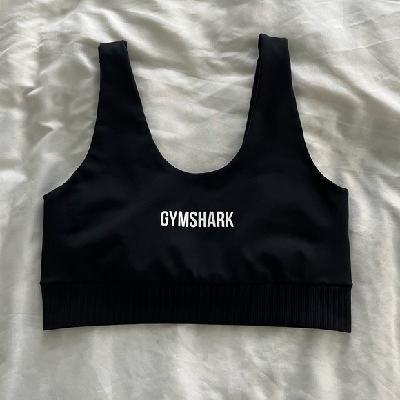 Gymshark Sports Bra Black - Picture 2 of 5